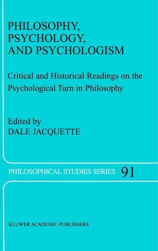 Philosophy, psychology, and psychologism