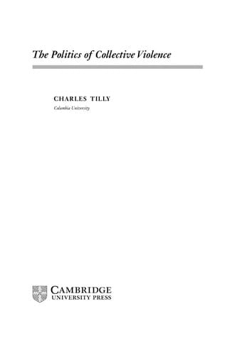 POLITICS OF COLLECTIVE VIOLENCE