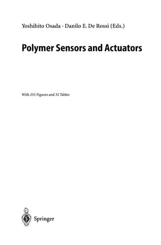 Polymer Sensors and Actuators