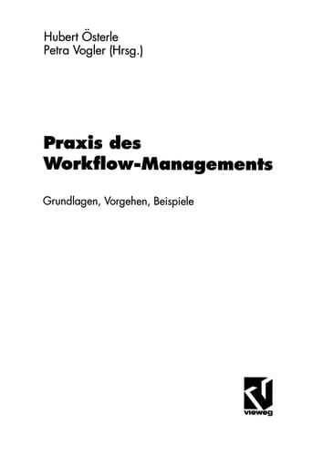 Praxis des Workflow-Managements
