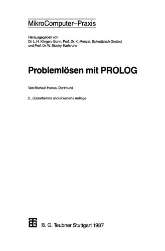 Problemlösen mit PROLOG