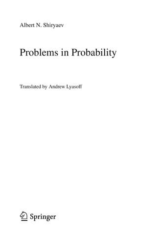 Problems in Probability
