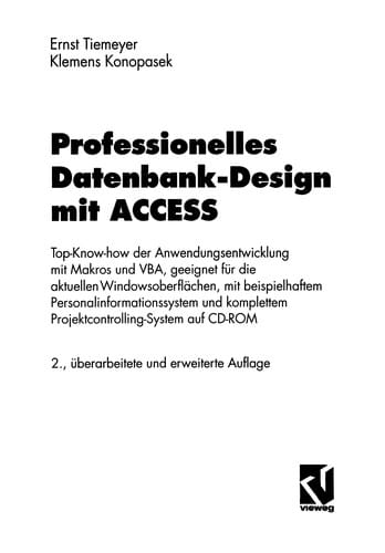 Professionelles Datenbank-Design mit ACCESS