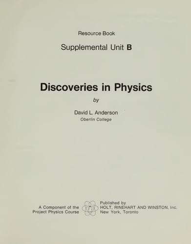 The Project physics course