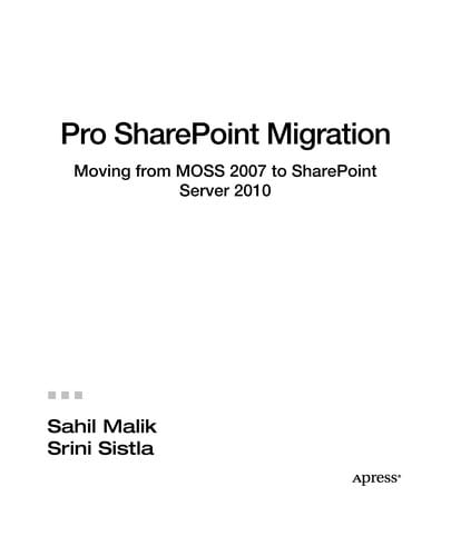 Pro SharePoint Migration