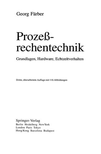 Prozeßrechentechnik