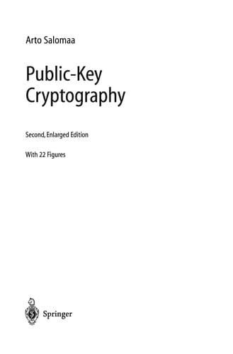 Public-Key Cryptography
