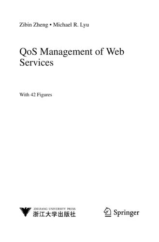 QoS Management of Web Services
