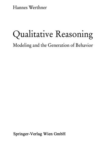 Qualitative Reasoning