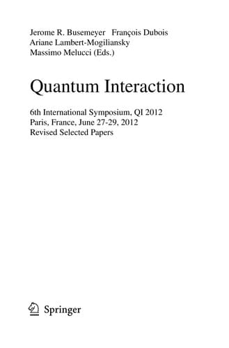 Quantum Interaction