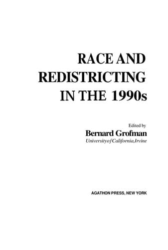 Race and redistricting in the 1990s