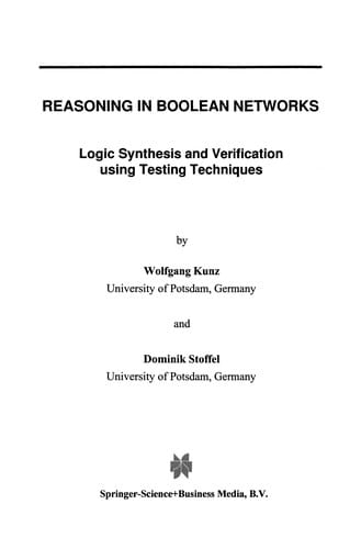 Reasoning in Boolean Networks
