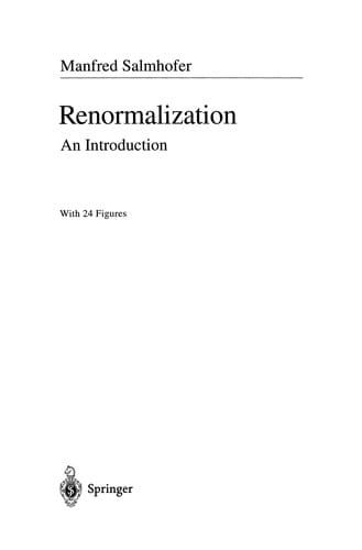 Renormalization