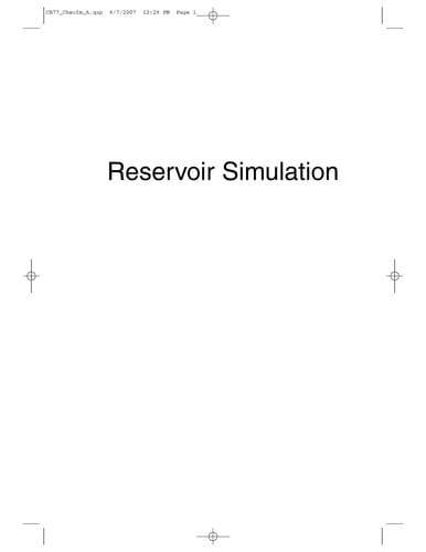 Reservoir simulation
