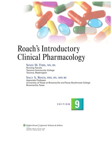 Roach's introductory clinical pharmacology