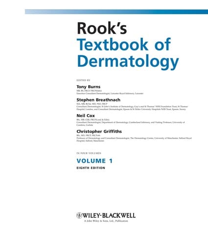 Rook's textbook of dermatology