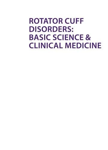 Rotator cuff disorders