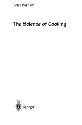Science of cooking