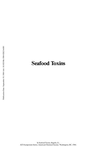 Seafood toxins