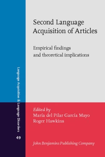 Second language acquisition of articles