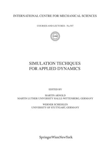 Simulation techniques for applied dynamics