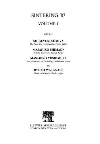 Sintering '87