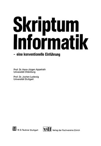 Skriptum Informatik
