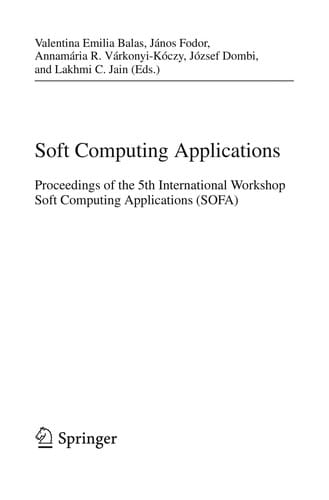 Soft Computing Applications