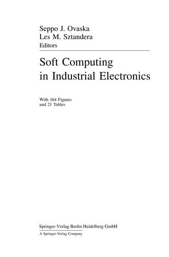 Soft computing in industrial electronics