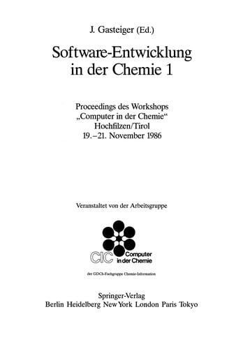 Software-Entwicklung in der Chemie 1