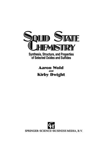 Solid State Chemistry