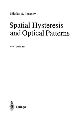 Spatial Hysteresis and Optical Patterns