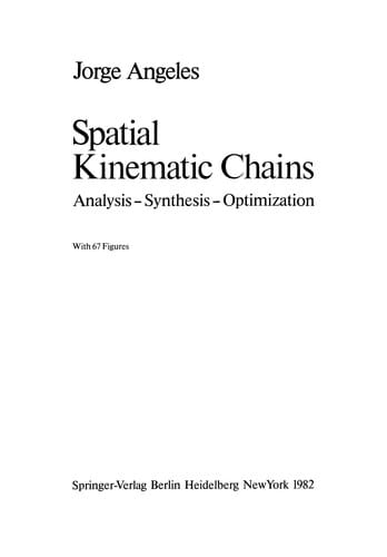 Spatial Kinematic Chains