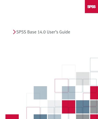 SPSS base 14.0 user's guide