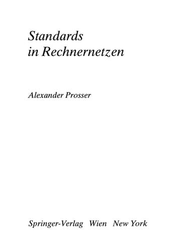 Standards in Rechnernetzen