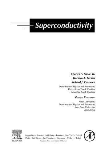 Superconductivity