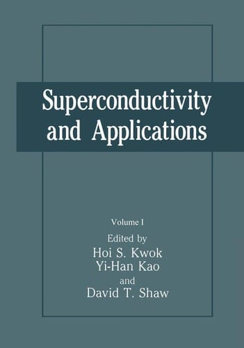 Superconductivity and Applications