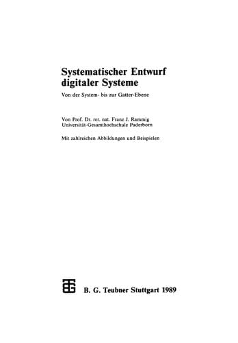 Systematischer Entwurf digitaler Systeme