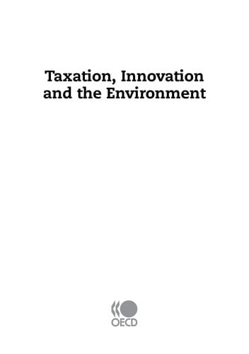 Taxation, innovation and the environment