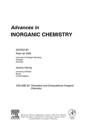 Theoretical and computational inorganic chemistry