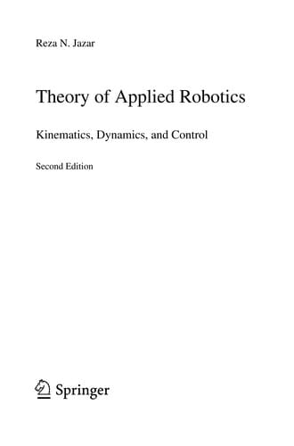Theory of Applied Robotics