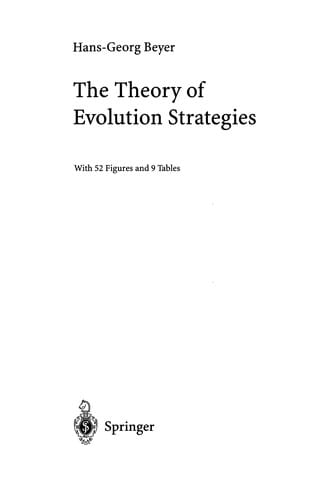 The Theory of Evolution Strategies
