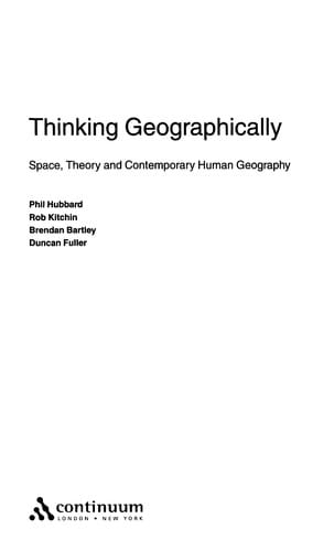 Thinking geographically