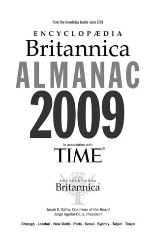 Time almanac 2009