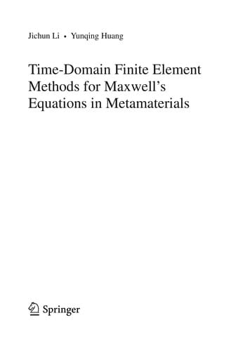Time-Domain Finite Element Methods for Maxwell's Equations in Metamaterials