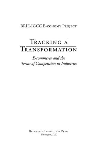 Tracking a transformation