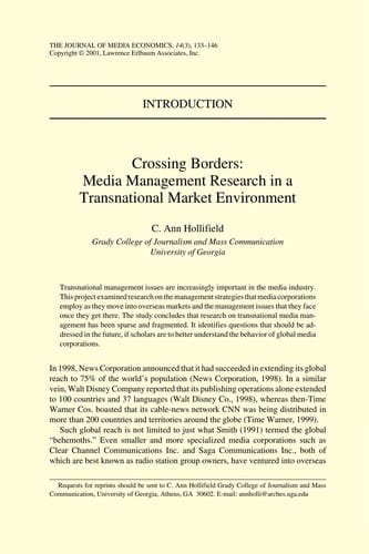 Journal of media economics