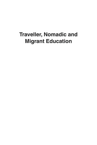 Traveller, nomadic, and migrant education