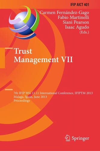 Trust Management VII