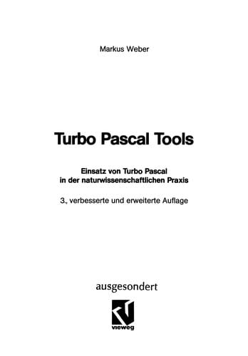 Turbo Pascal Tools